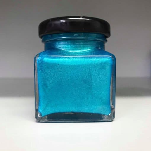 Epoxy mousse pigment blue topaz