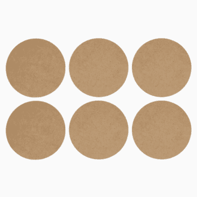 mdf/cork coasters u resin