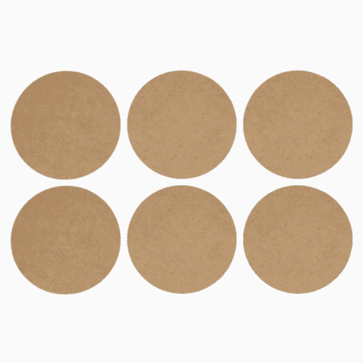 Mdf/cork coasters u resin