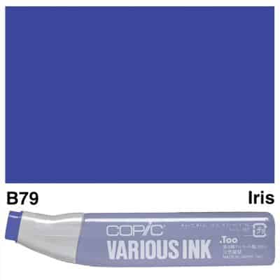 Alcohol Ink - Copics (B79 - Iris)