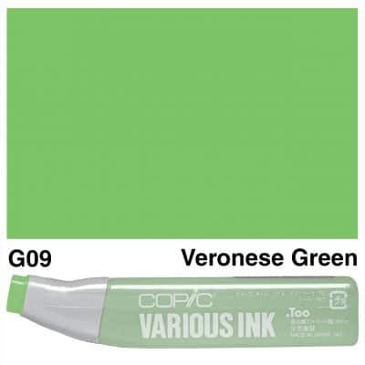 Alcohol Ink - Copics (G09 - Veronese Green)