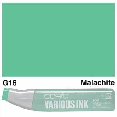 Alcohol Ink - Copics (G16 - Malachite)
