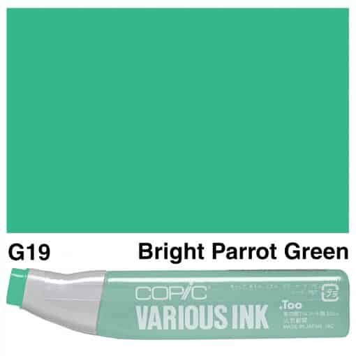 0018401 copic ink g19 bright parrot green | uresin | 0437 054 548