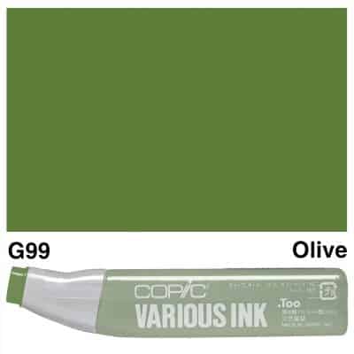 Alcohol Ink - Copics (G99 - Olive)