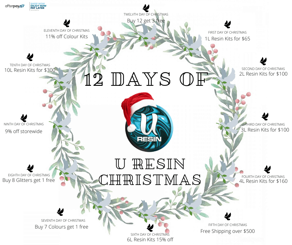 12 Days Of U Resin Christmas '19 9 | Uresin 12 days of xmas 2019 | uresin | 0437 054 548