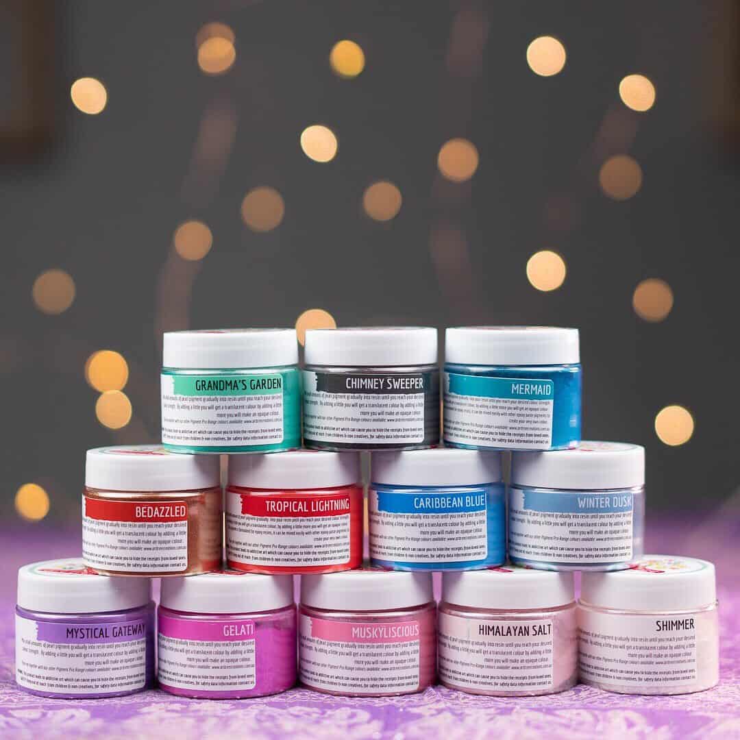 12 Colour Pack Kit 4 U Resin Resin Art Supplies Perth