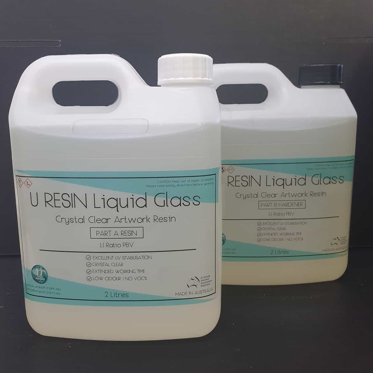 U RESIN Liquid Glass (4 Litre) U Resin