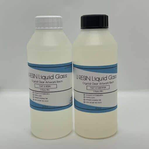 U resin liquid glass 1 litre