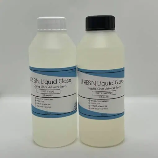 U resin liquid glass 1 litre