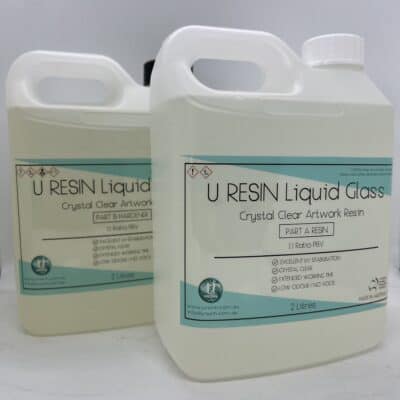 4 litre u resin liquid glass resin