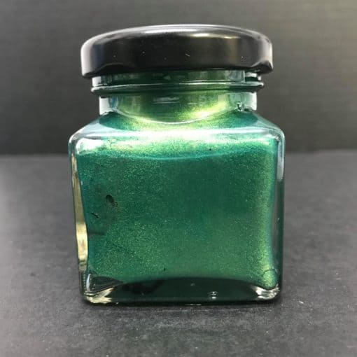 Epoxy pigment lustre paste jungle green