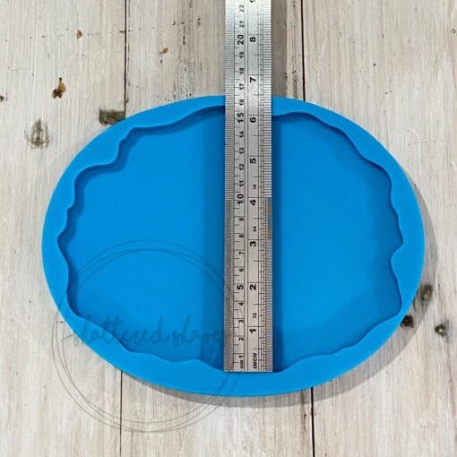 Mini agate platter - a (with hole) - image 2