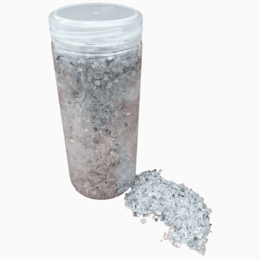 Crushed glass