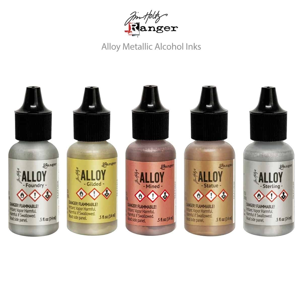 Alci Ink Alcohol Inks - Alloy | U Resin | Alcohol Ink Supplies
