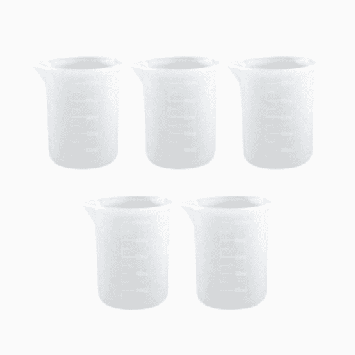 Silicone cups 5 pack