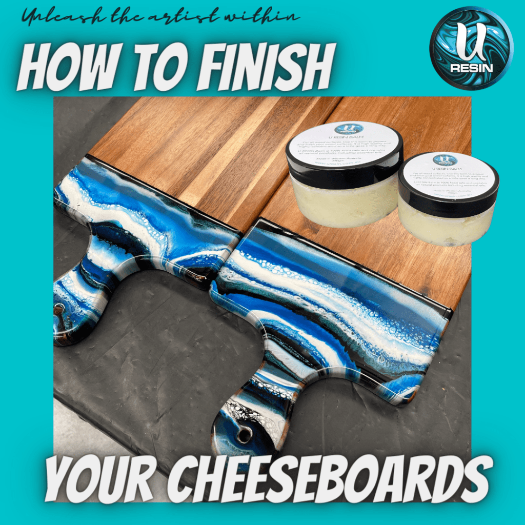 How To: Finish Your Cheeseboards 24 | Uresin How to finish your cheeseboard