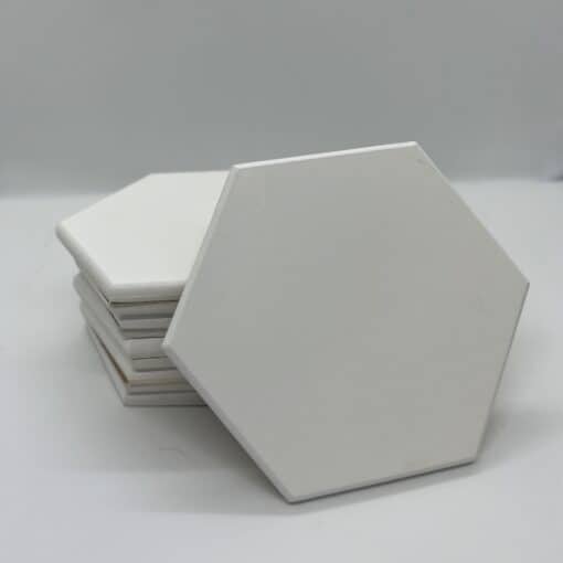 Primed mdf hexagon