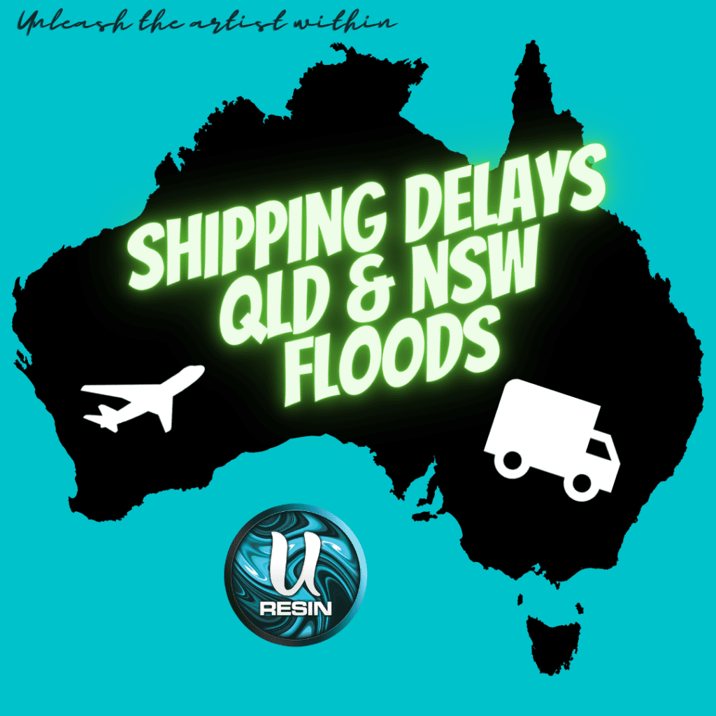 Courier Update 2022 - Qld &Amp; Nsw Floods 21 | Uresin U resin shipping delays floods | uresin | 0437 054 548