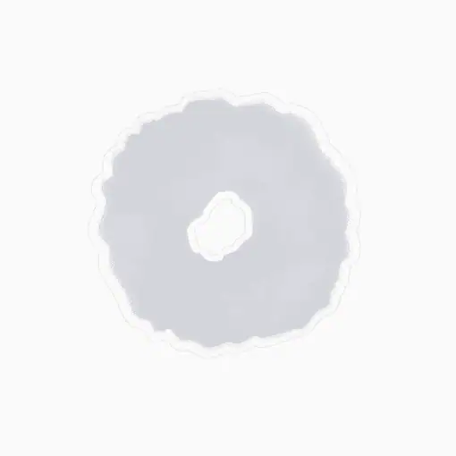 Geode coaster mould