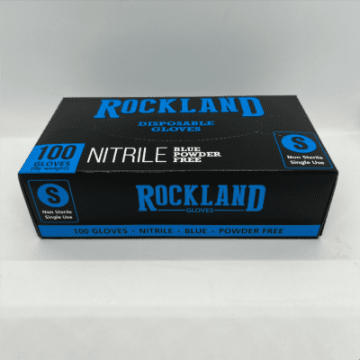 Black Nitrile Gloves Small
