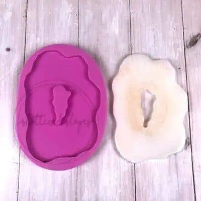 Mini Agate Platter - A (with hole)