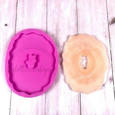 Mini Agate Platter - B (with hole)