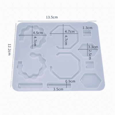earring jewellery mould u resin