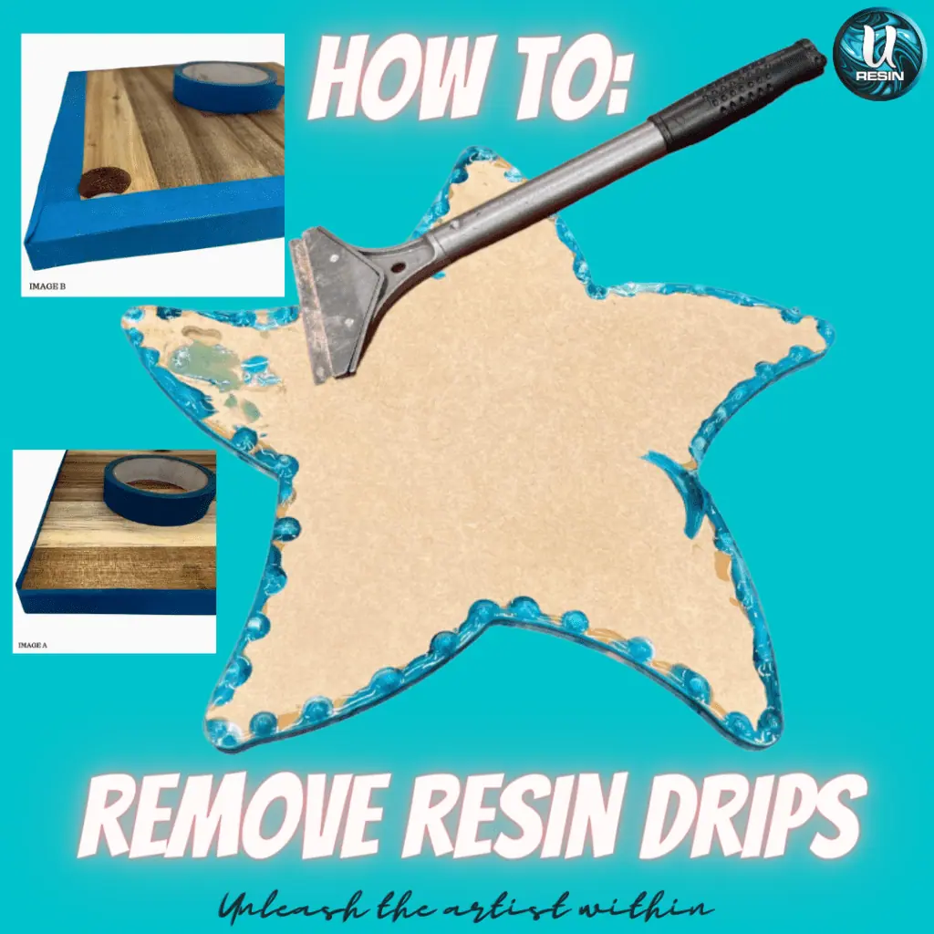 How To: Remove Resin Drips 7 | Uresin U resin how to remove resin drips | uresin | 0437 054 548