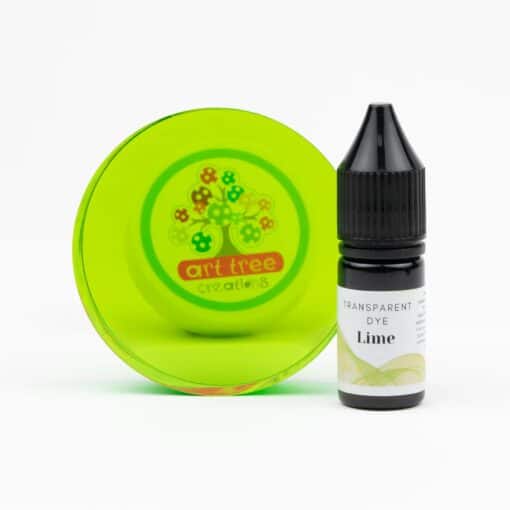 Lime dye u resin