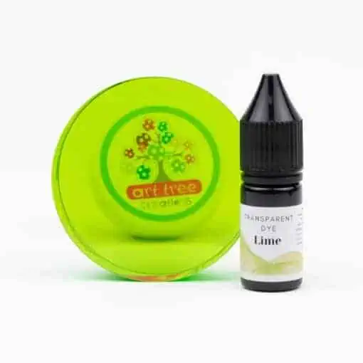 Lime dye u resin