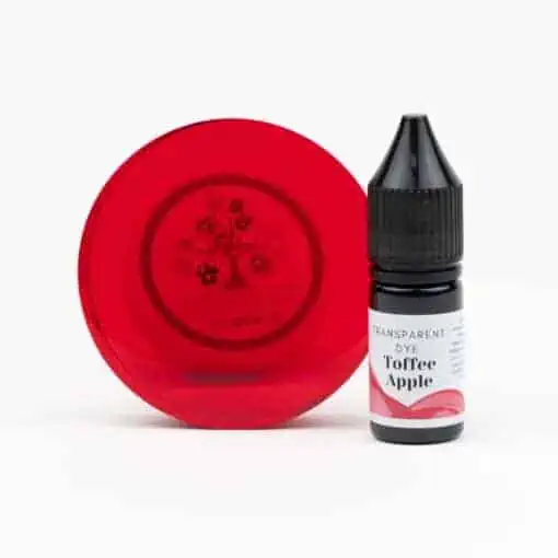 Toffee apple dye u resin