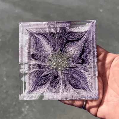 square coaster mould