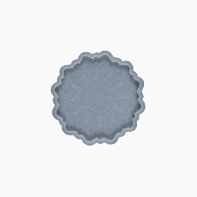 mandala coaster