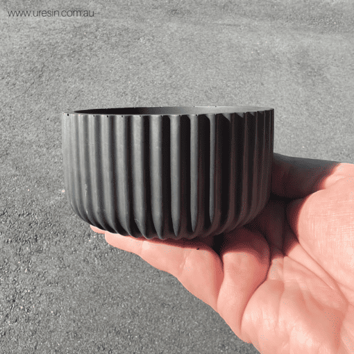 Striped pot mould