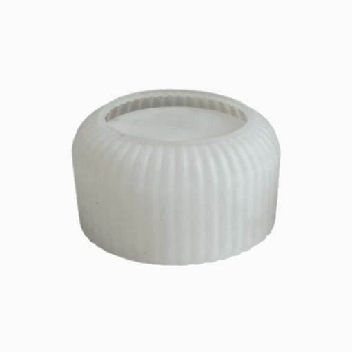 Striped pot mould
