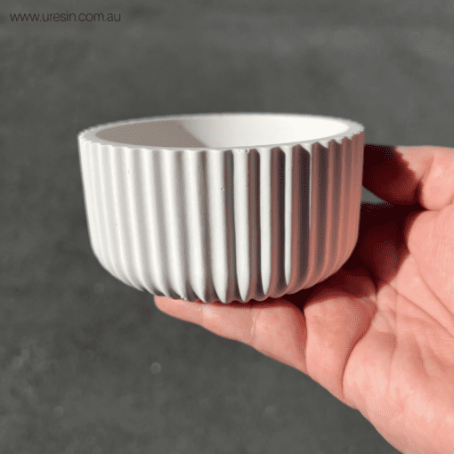 Striped pot mould