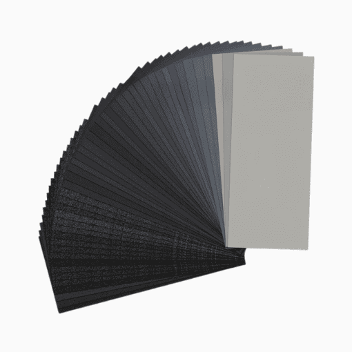 Sandpaper sheets
