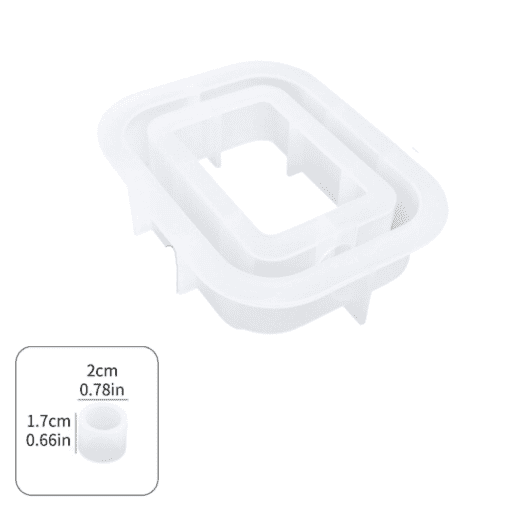 Rectangle hydroponic vase mould