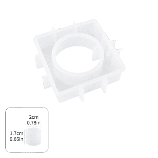 Square hydroponic vase mould