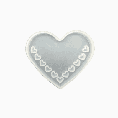 Love Heart Coaster Mould