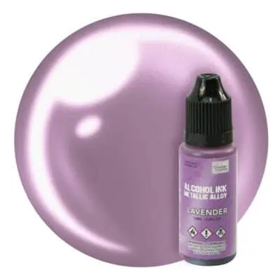 metallic lavender