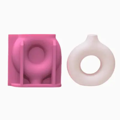 S Rounded Vase Mould