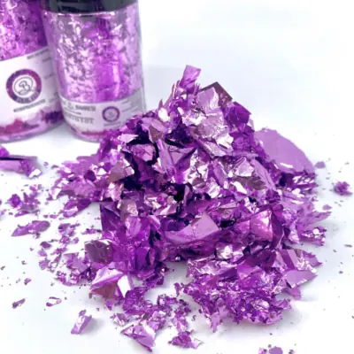 amethyst foil flakes