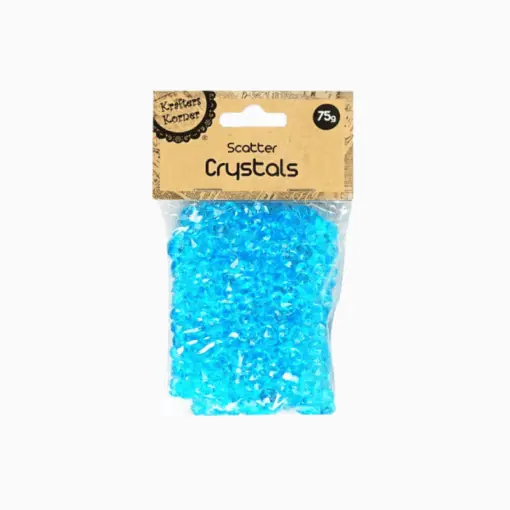 Blue crystals