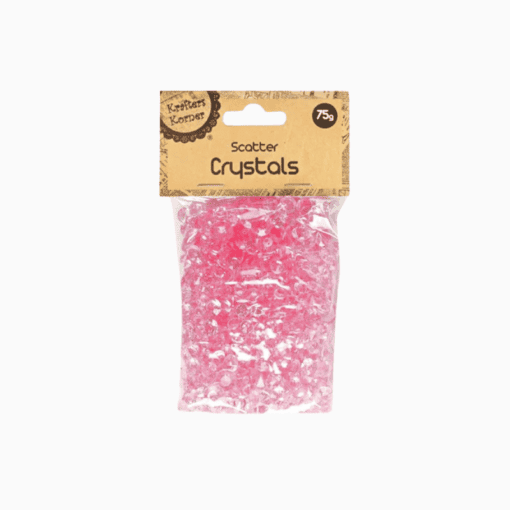 Pink crystals