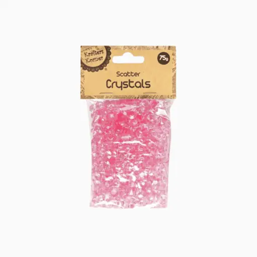 Pink crystals