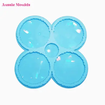 Holographic Geode Coaster Mould