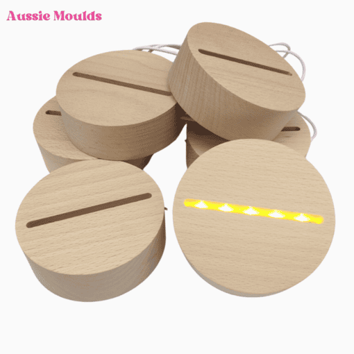 Round led lamp base