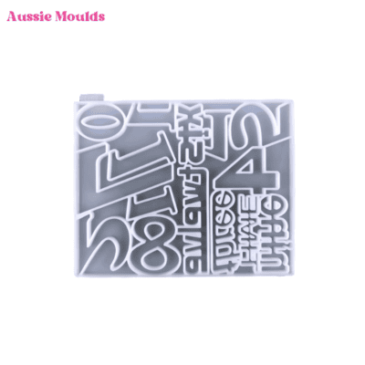 Clock Numbers Mould