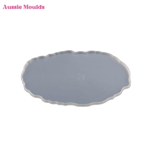 Oval geode tray mould